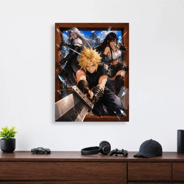 Video Game Metal Poster Wall Decor - Wasteland New Vegas - C - Image 4