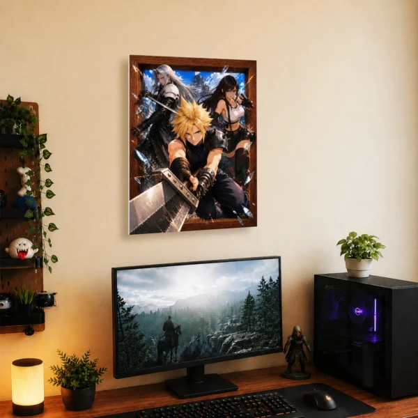 Video Game Metal Poster Wall Decor - Wasteland New Vegas - C - Image 5