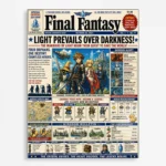 Video Game Metal Poster Wall Decor - FFVII - A
