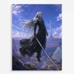 Video Game Metal Poster Wall Decor - FF