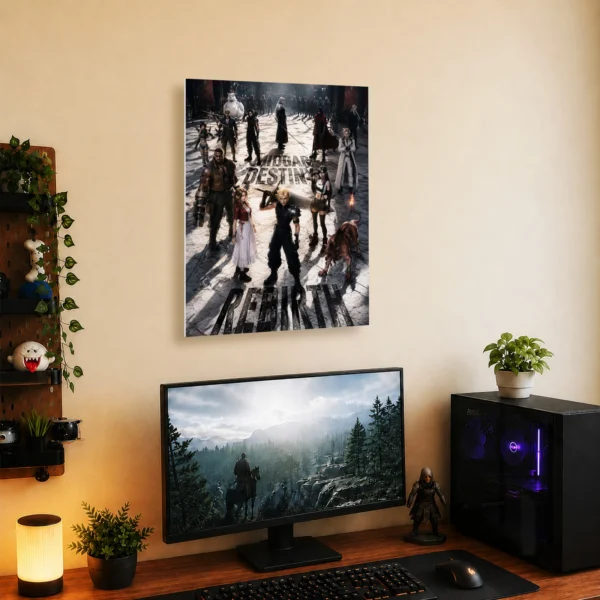 Video Game Metal Poster Wall Decor - FFVII Sephiroth - Image 5